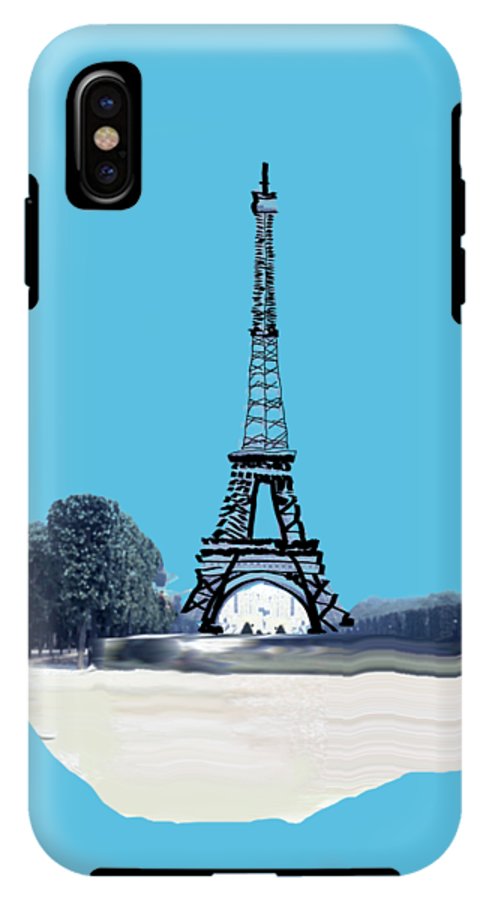 Vintage Eiffel tower Impression - Phone Case