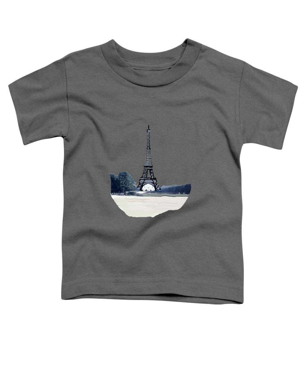 Vintage Eiffel tower Impression - Toddler T-Shirt