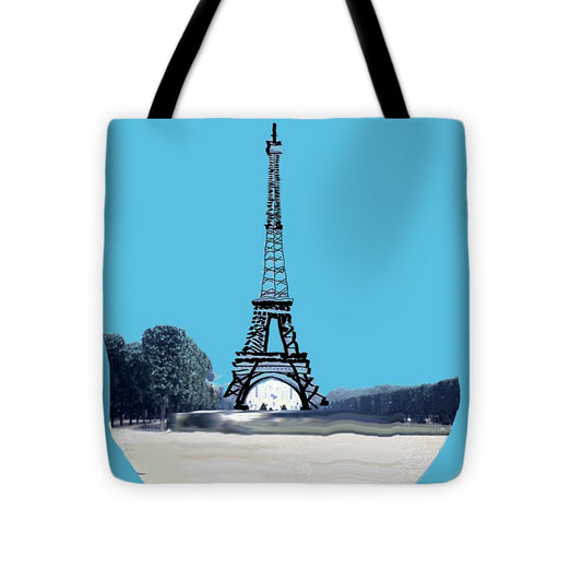 Vintage Eiffel tower Impression - Tote Bag