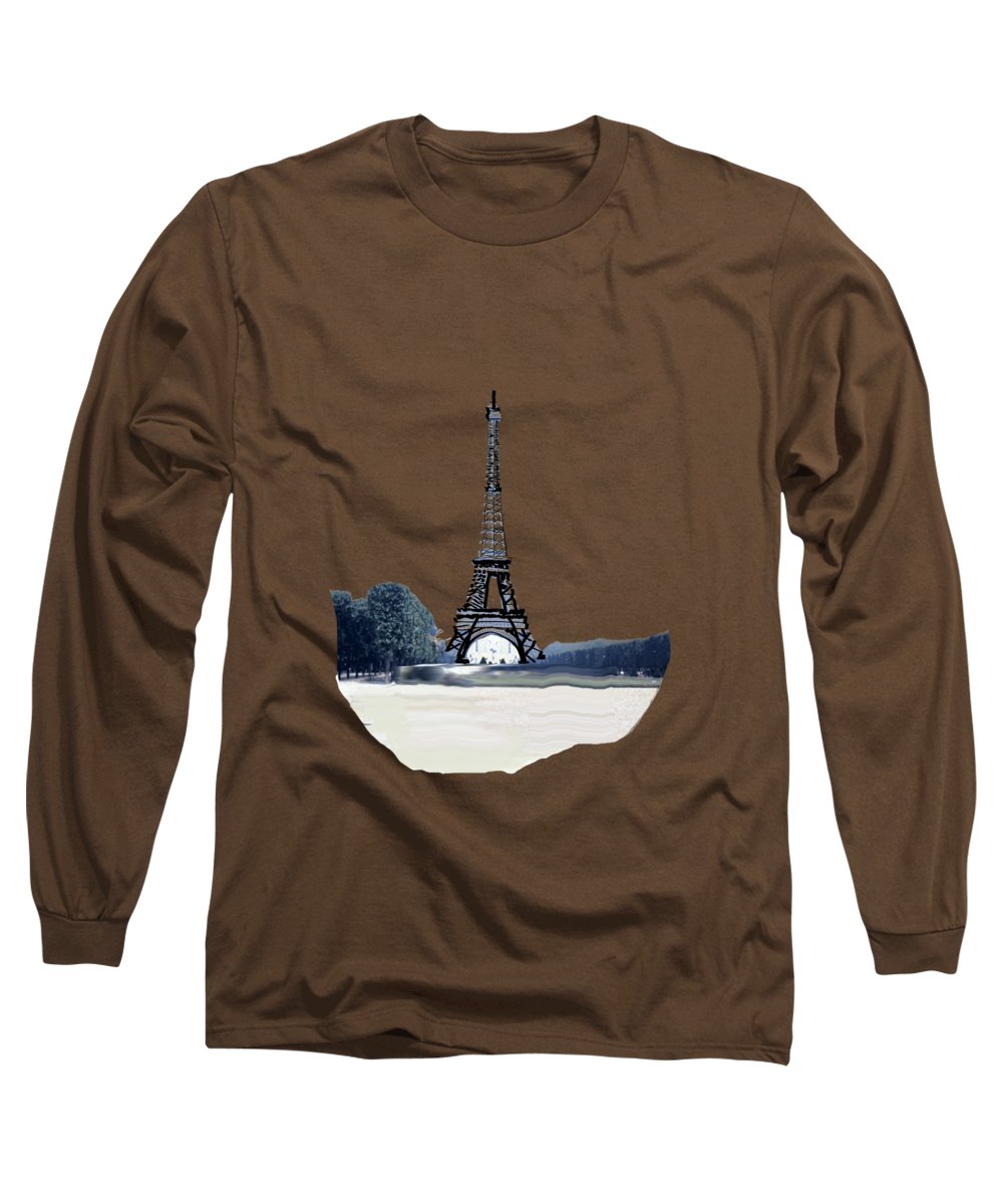 Vintage Eiffel tower Impression - Long Sleeve T-Shirt