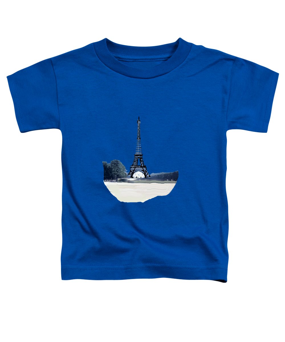 Vintage Eiffel tower Impression - Toddler T-Shirt