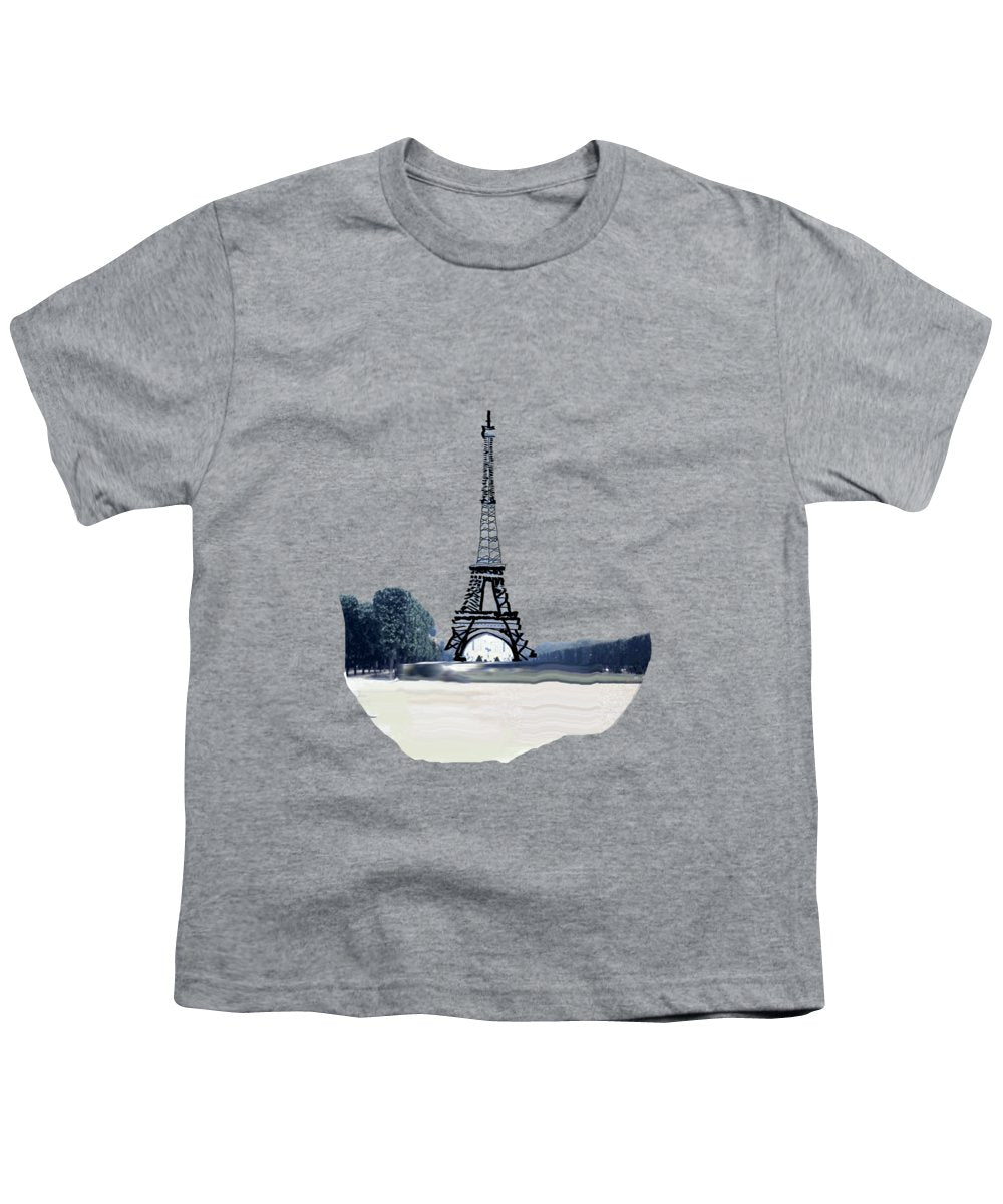 Vintage Eiffel tower Impression - Youth T-Shirt