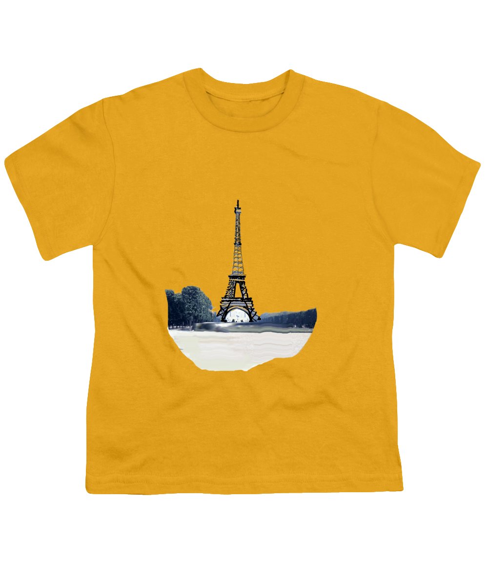 Vintage Eiffel tower Impression - Youth T-Shirt