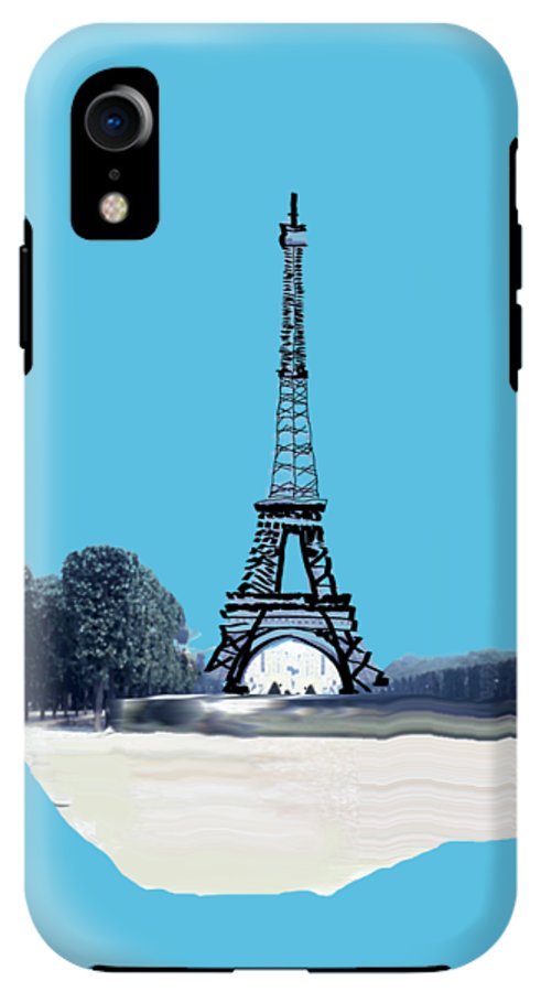 Vintage Eiffel tower Impression - Phone Case