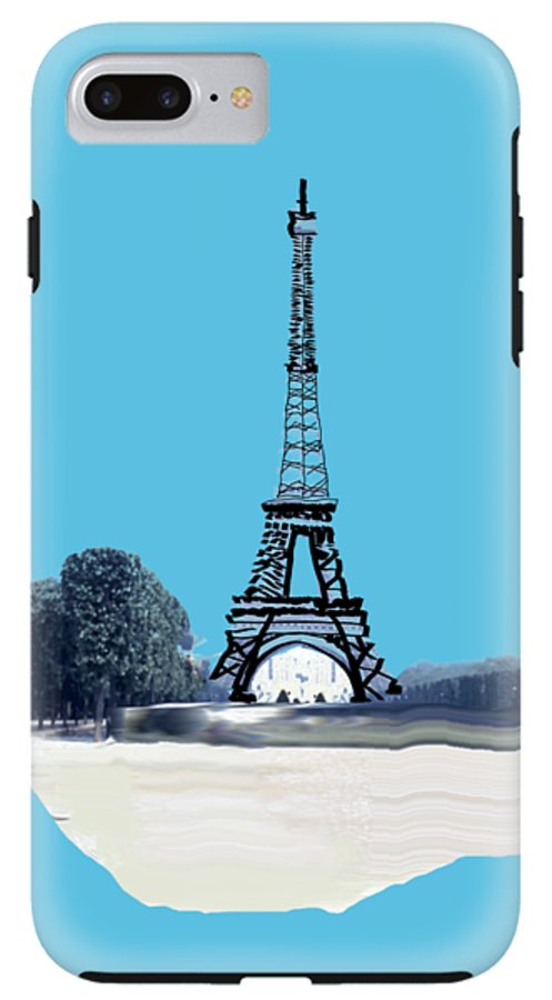 Vintage Eiffel tower Impression - Phone Case