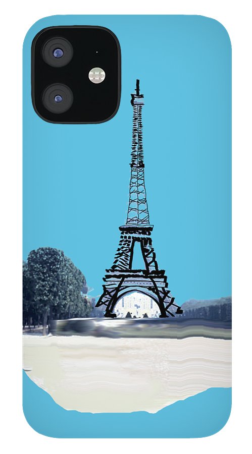Vintage Eiffel tower Impression - Phone Case