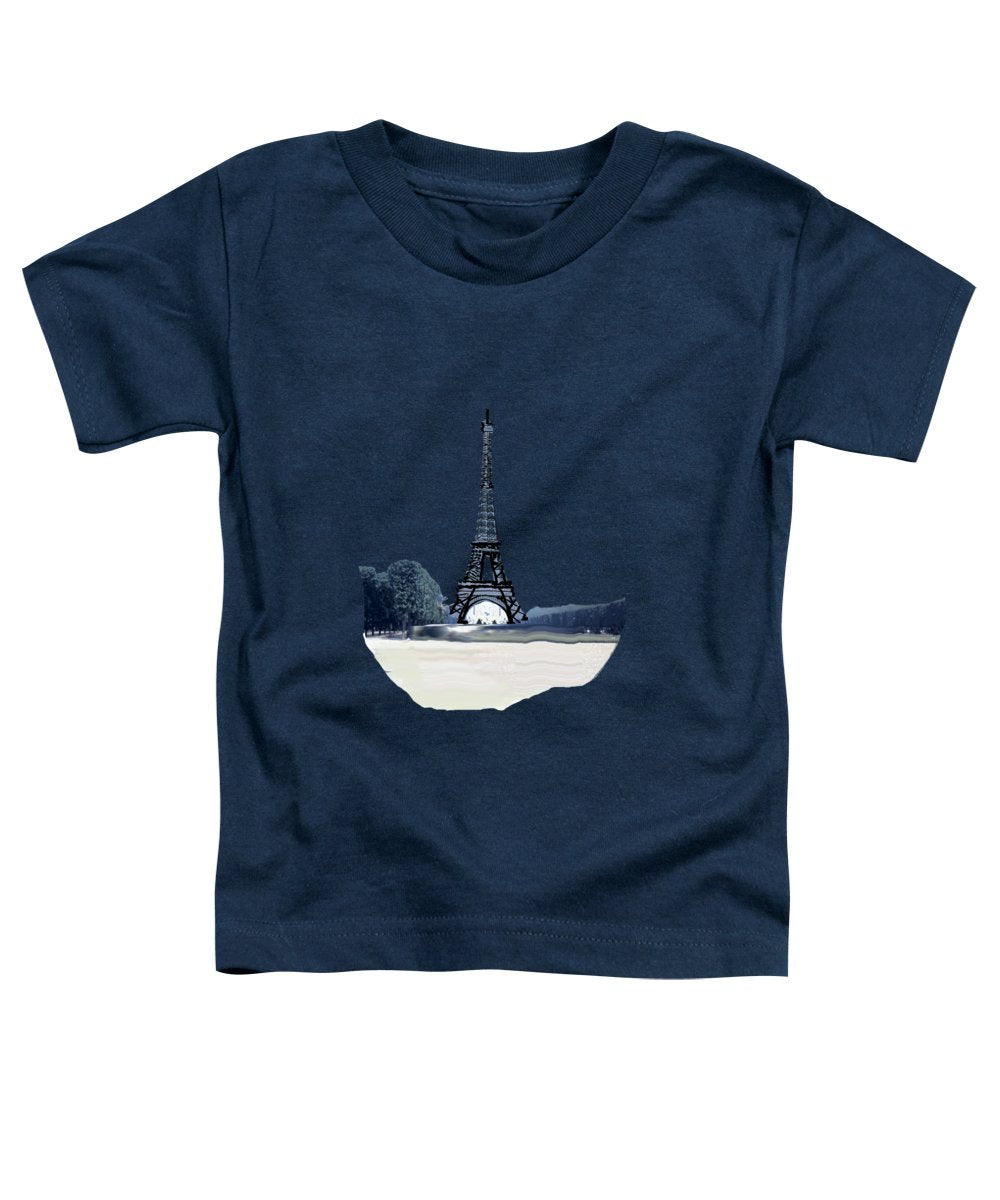 Vintage Eiffel tower Impression - Toddler T-Shirt