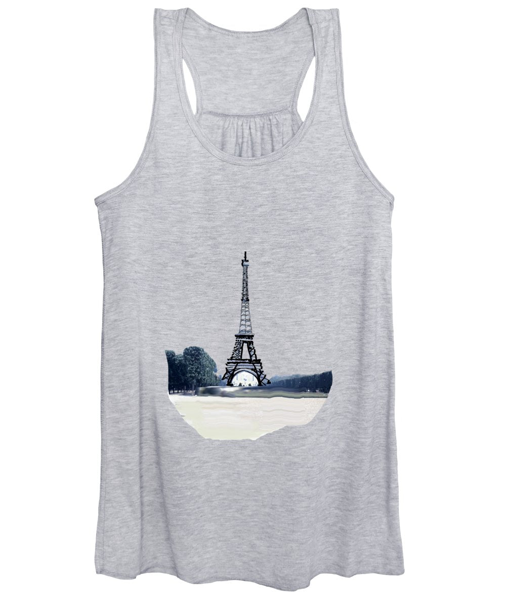 Vintage Eiffel tower Impression - Women's Tank Top