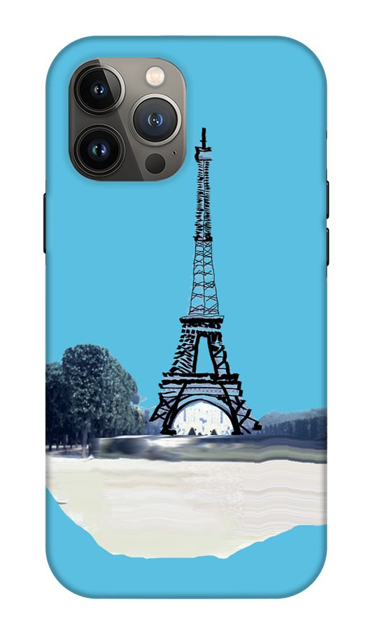 Vintage Eiffel tower Impression - Phone Case
