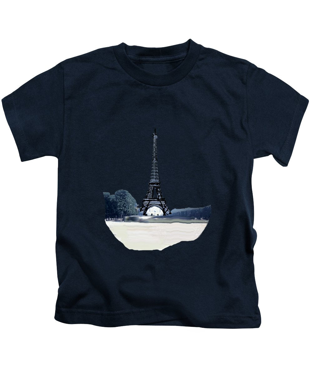 Vintage Eiffel tower Impression - Kids T-Shirt
