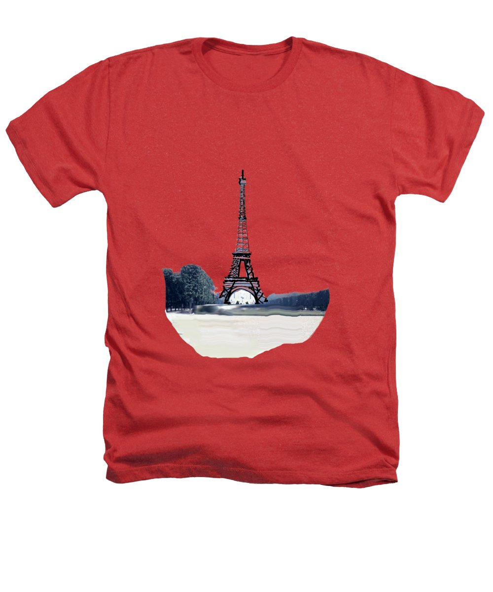 Vintage Eiffel tower Impression - Heathers T-Shirt