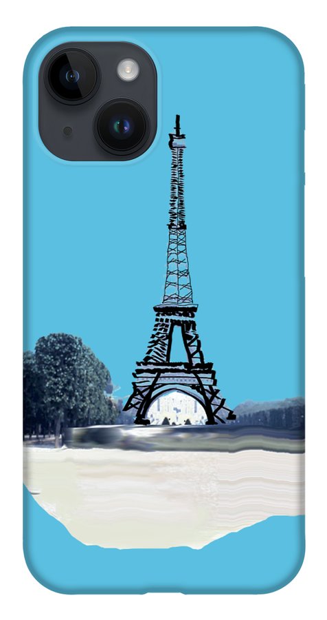 Vintage Eiffel tower Impression - Phone Case