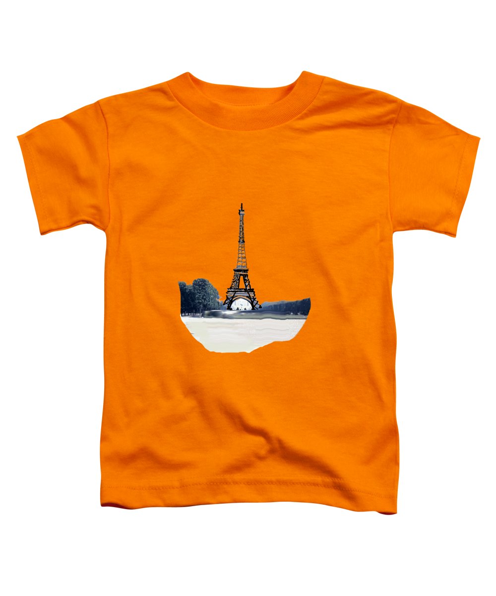 Vintage Eiffel tower Impression - Toddler T-Shirt