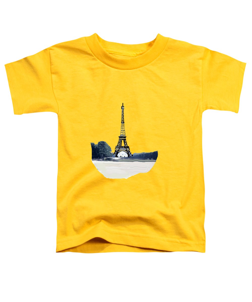 Vintage Eiffel tower Impression - Toddler T-Shirt