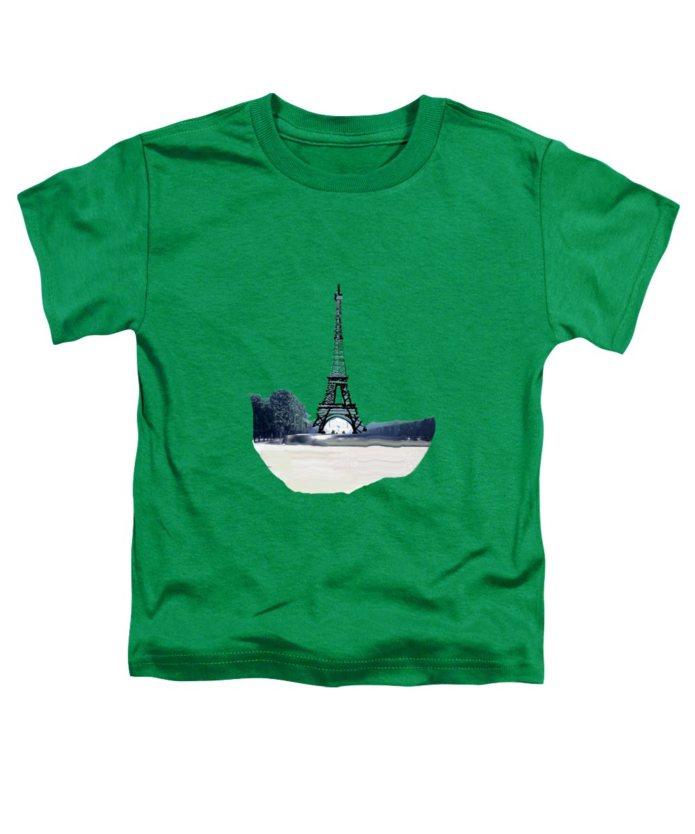 Vintage Eiffel tower Impression - Toddler T-Shirt