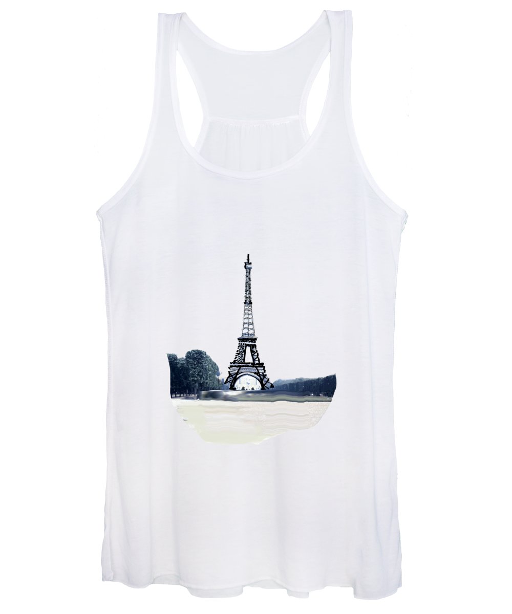 Vintage Eiffel tower Impression - Women's Tank Top