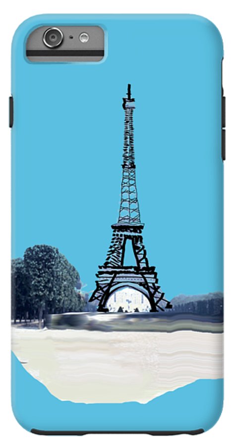 Vintage Eiffel tower Impression - Phone Case