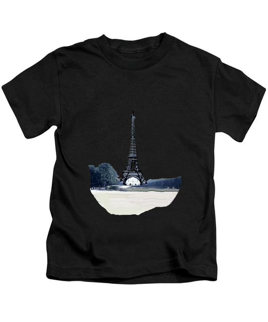Vintage Eiffel tower Impression - Kids T-Shirt