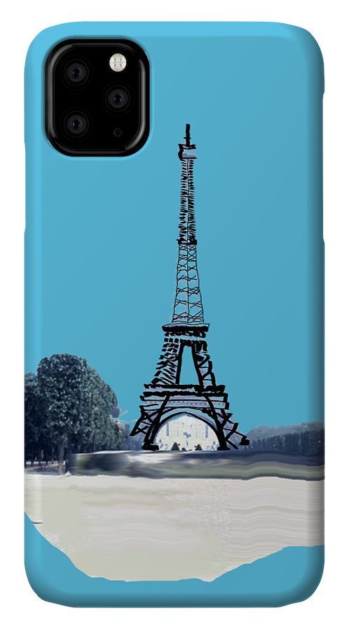 Vintage Eiffel tower Impression - Phone Case