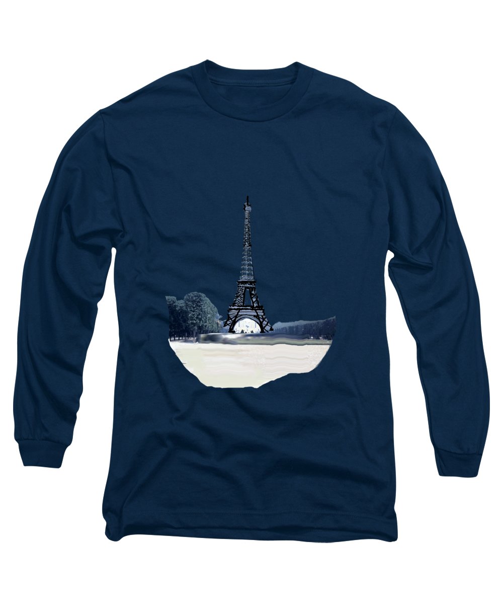 Vintage Eiffel tower Impression - Long Sleeve T-Shirt