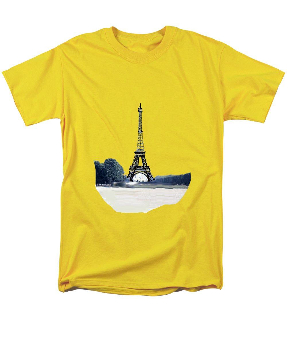 Vintage Eiffel tower Impression - Men's T-Shirt (Regular Fit)
