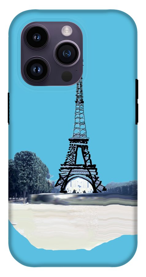 Vintage Eiffel tower Impression - Phone Case