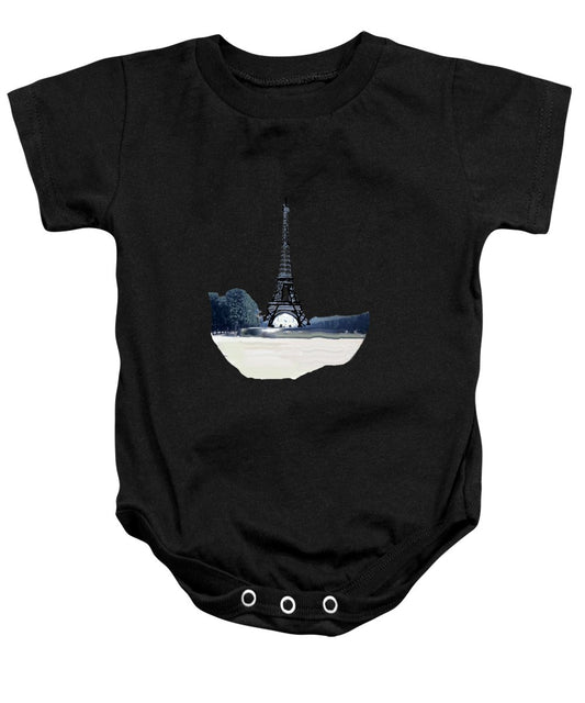 Vintage Eiffel tower Impression - Baby Onesie