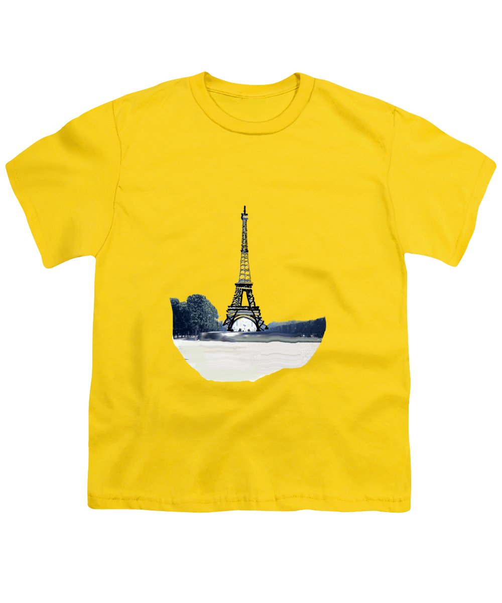 Vintage Eiffel tower Impression - Youth T-Shirt