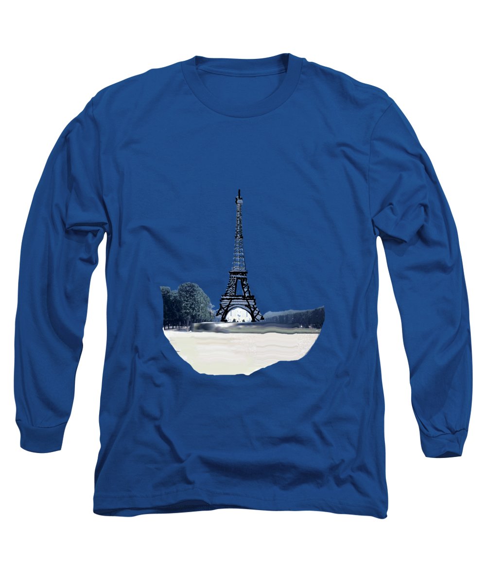 Vintage Eiffel tower Impression - Long Sleeve T-Shirt