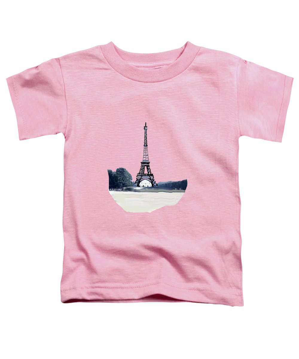 Vintage Eiffel tower Impression - Toddler T-Shirt