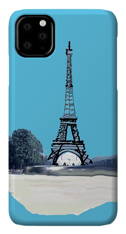 Vintage Eiffel tower Impression - Phone Case