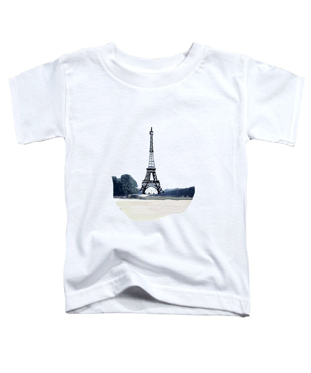 Vintage Eiffel tower Impression - Toddler T-Shirt