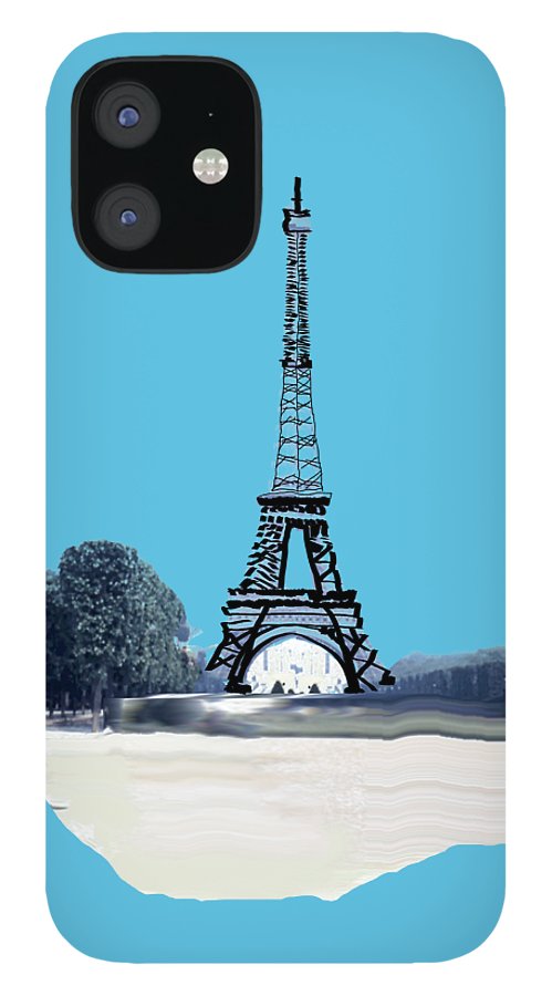 Vintage Eiffel tower Impression - Phone Case