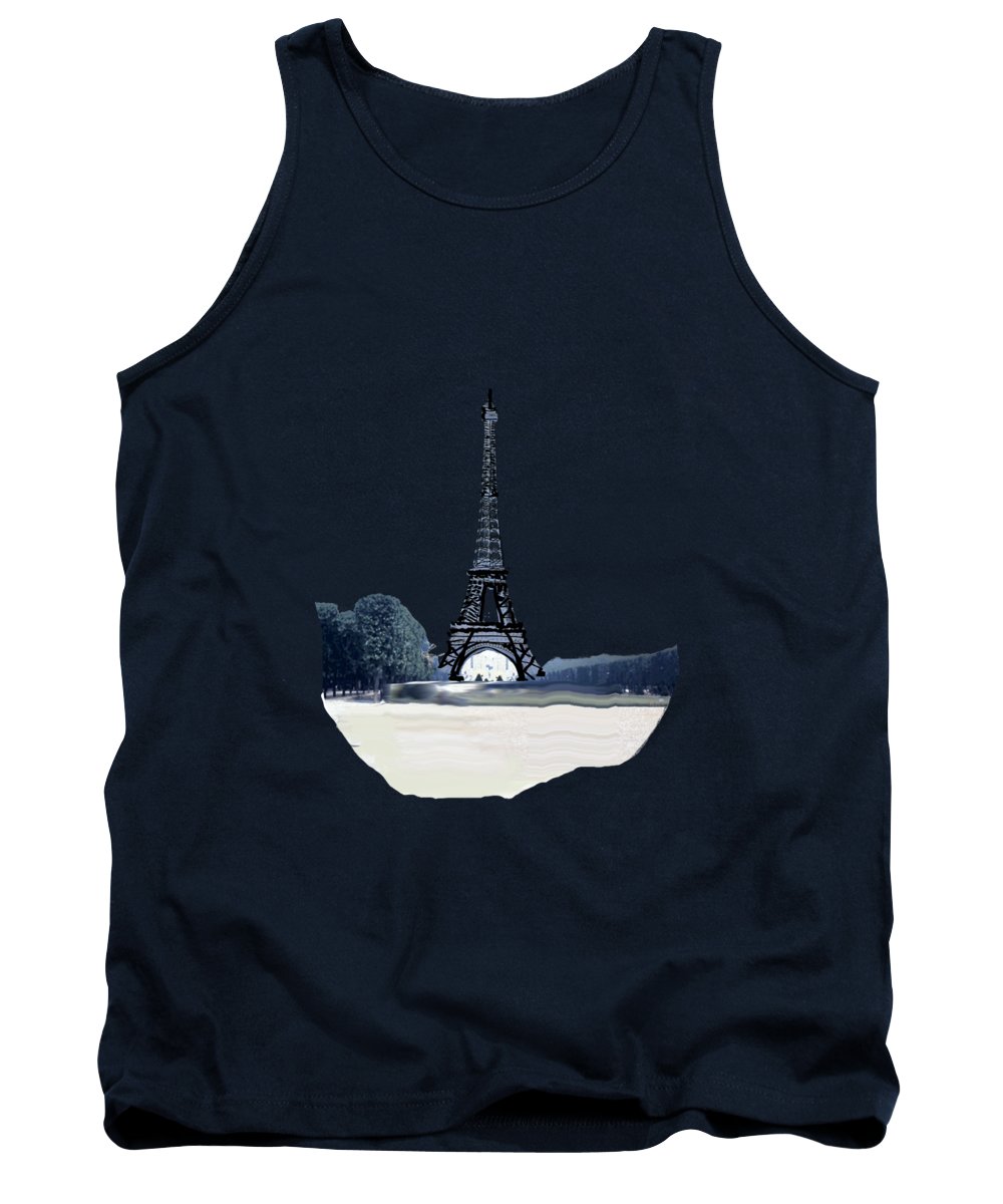 Vintage Eiffel tower Impression - Tank Top