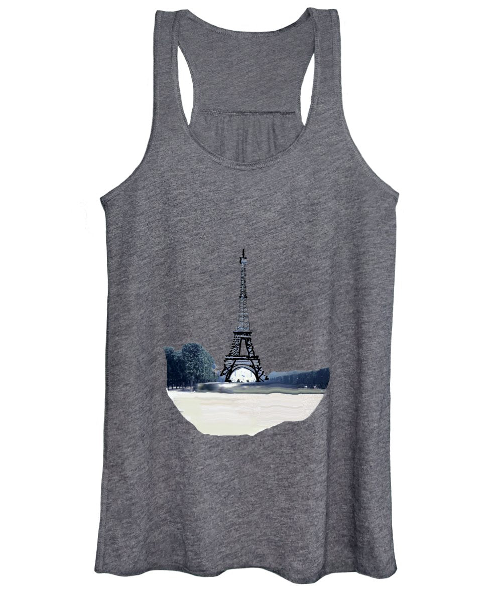 Vintage Eiffel tower Impression - Women's Tank Top