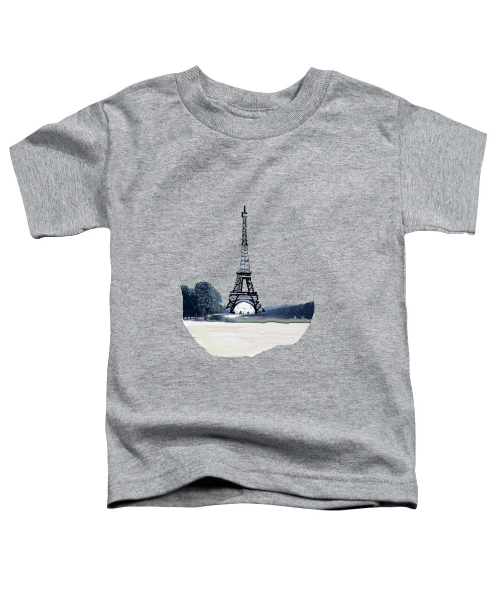 Vintage Eiffel tower Impression - Toddler T-Shirt