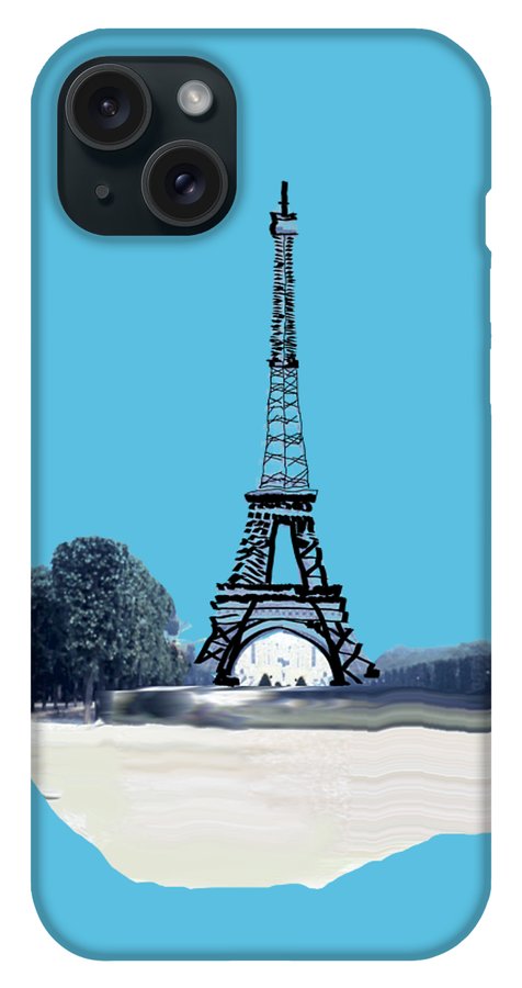 Vintage Eiffel tower Impression - Phone Case