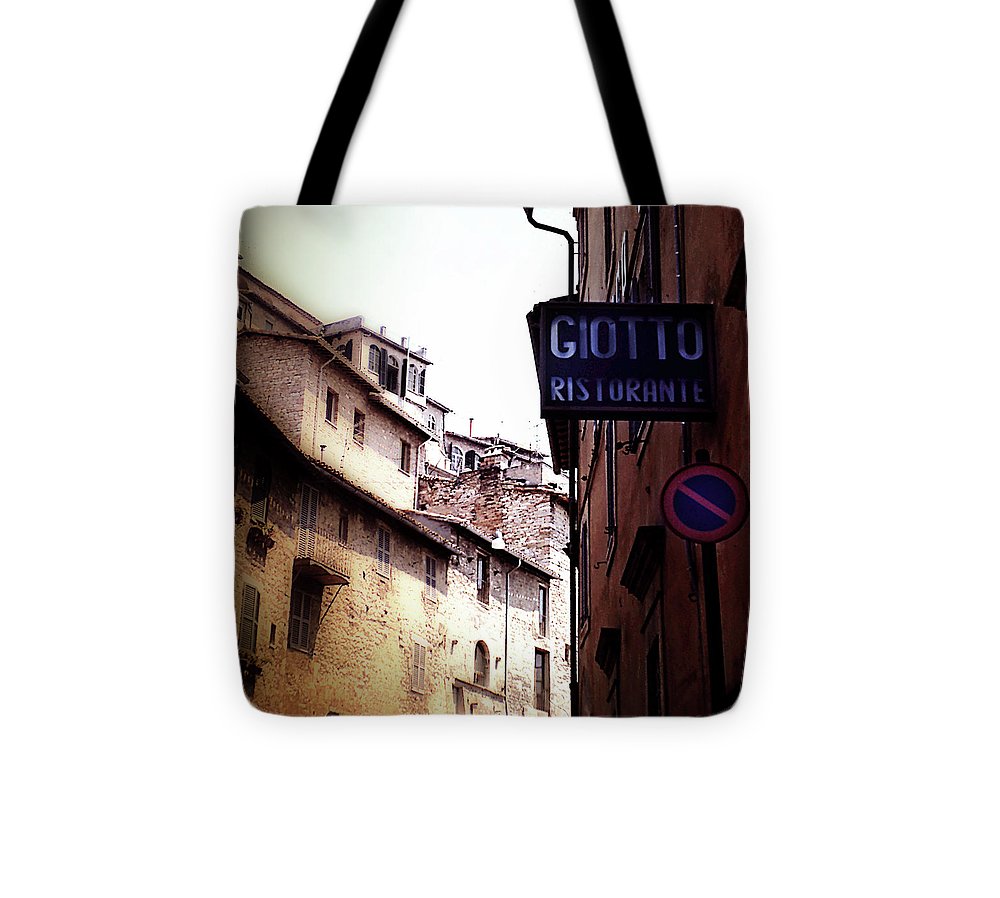 Vintage Italian Restaurant - Tote Bag