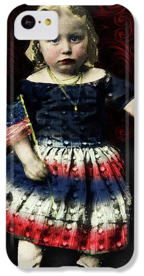 Vintage Patriotic Child - Phone Case