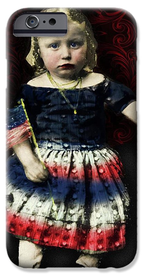Vintage Patriotic Child - Phone Case