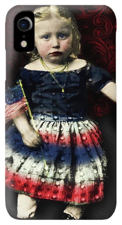 Vintage Patriotic Child - Phone Case