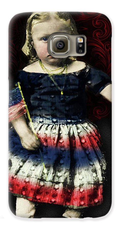 Vintage Patriotic Child - Phone Case