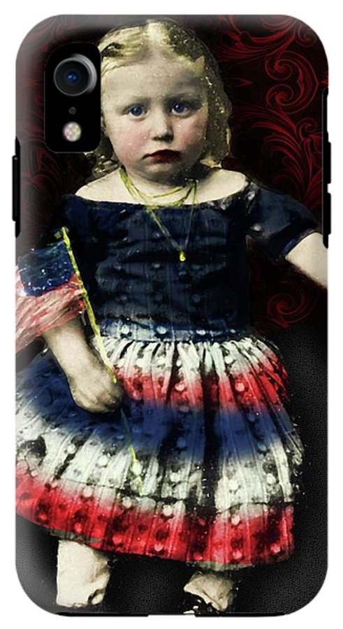 Vintage Patriotic Child - Phone Case