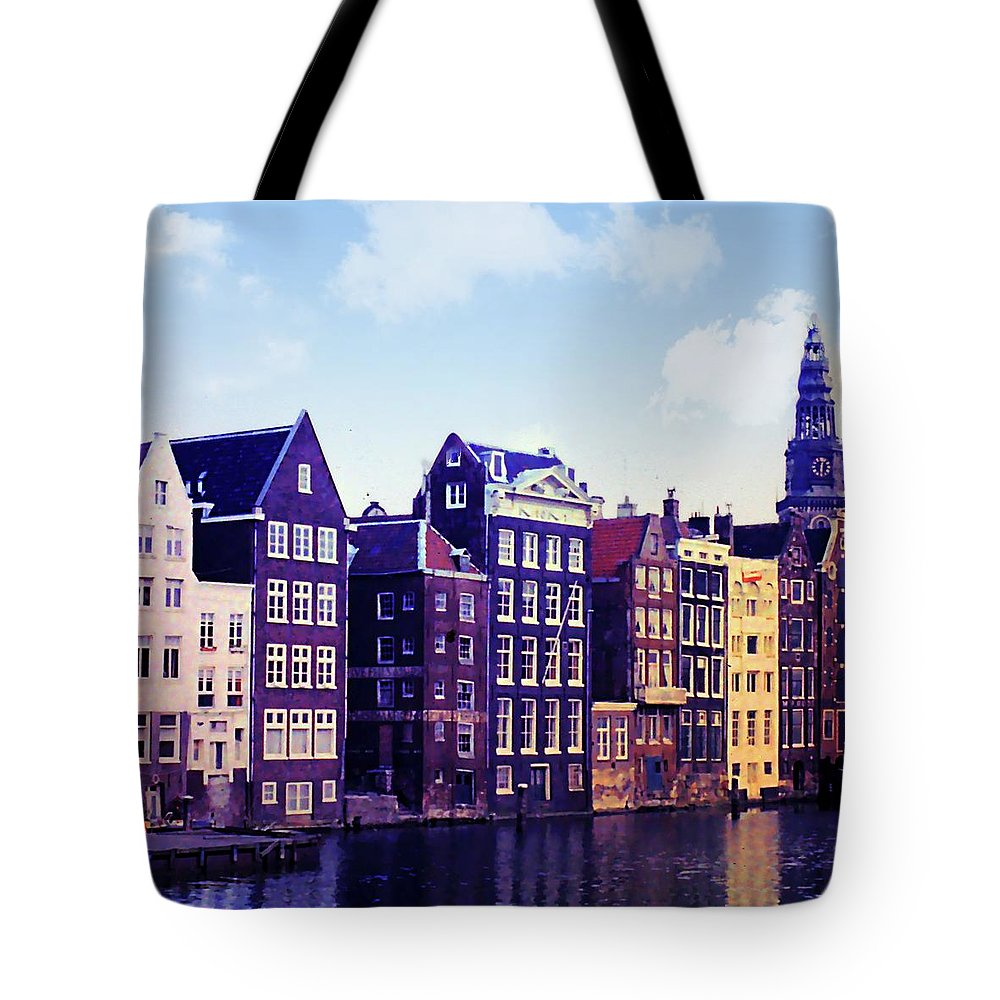 Vintage Travel Amsterdam - Tote Bag