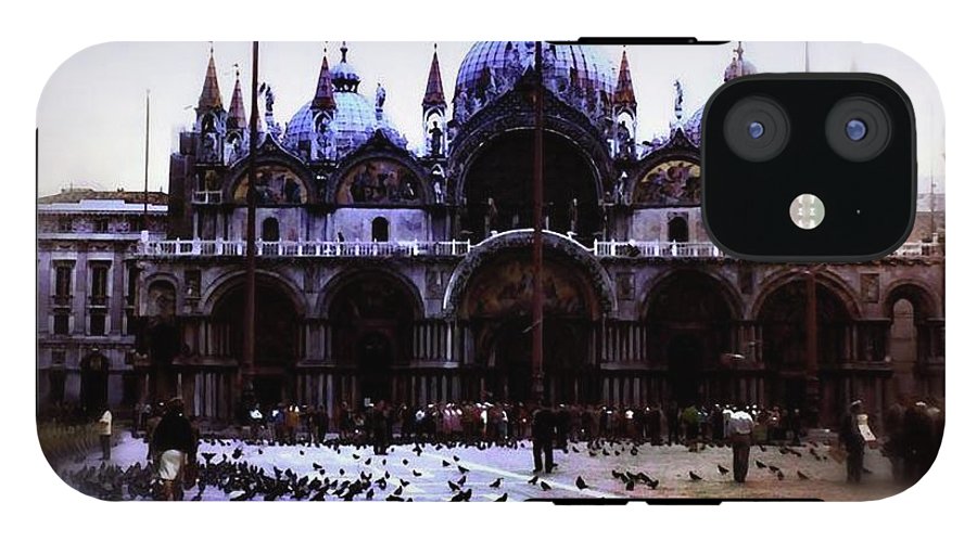 Vintage Travel Cathedral San Marco - Phone Case