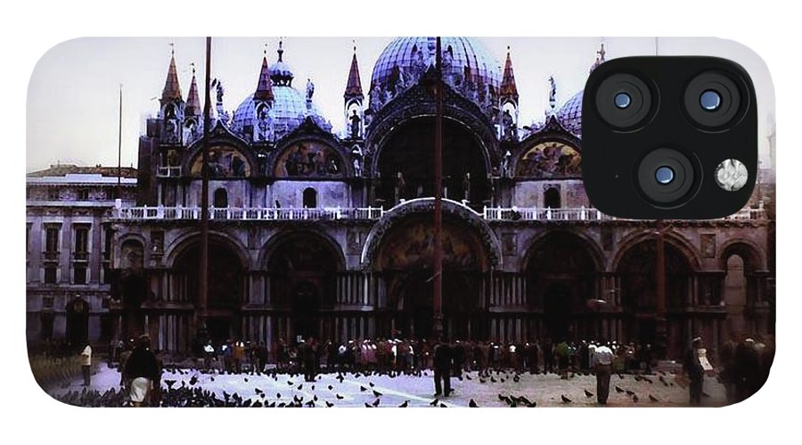 Vintage Travel Cathedral San Marco - Phone Case