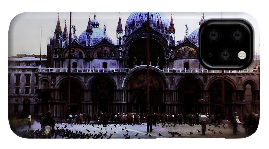 Vintage Travel Cathedral San Marco - Phone Case