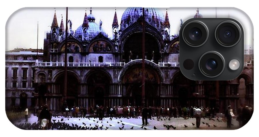 Vintage Travel Cathedral San Marco - Phone Case