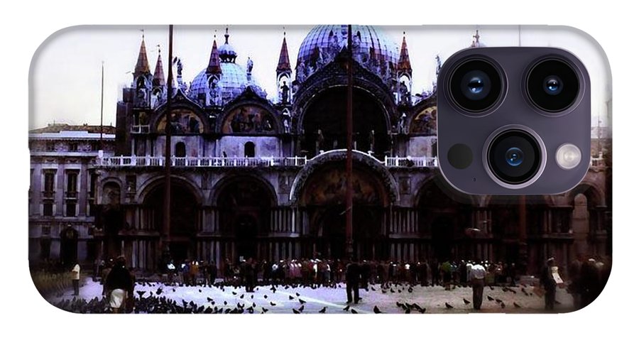 Vintage Travel Cathedral San Marco - Phone Case