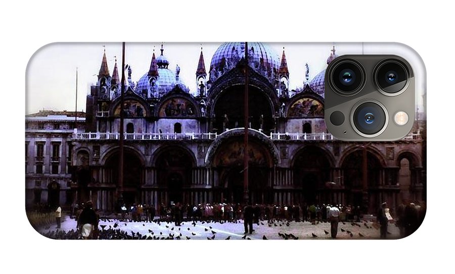 Vintage Travel Cathedral San Marco - Phone Case